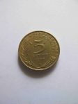 Монета Франция 5 сантимов 1976