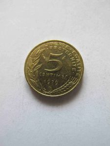 Франция 5 сантимов 1979