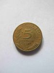 Монета Франция 5 сантимов 1982