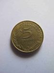 Монета Франция 5 сантимов 1983