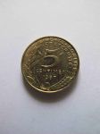 Монета Франция 5 сантимов 1987