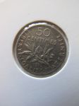 Монета Франция 50 сантимов 1898 серебро