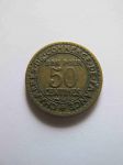 Монета Франция 50 сантимов 1922