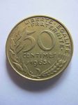 Монета Франция 50 сантимов 1963