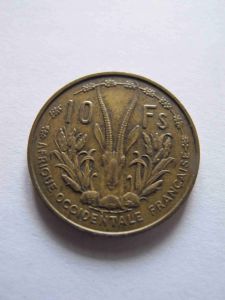 Французская Западная Африка 10 франков 1956 