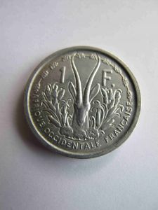Французская Западная Африка 1 франк 1948 