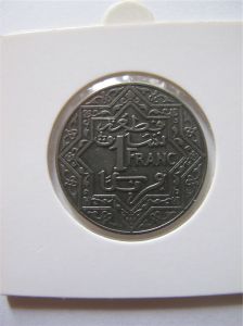 Французское Марокко 1 франк 1921
