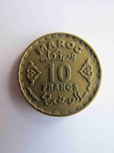 Французское Марокко 10 франков 1951