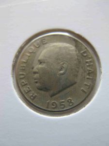Гаити 10 сентим 1958