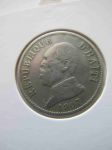 Монета Гаити 20 сентим 1907