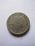 Монета Гаити 5 сентим 1905 года