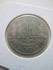 Гаити 50 сентим 1907