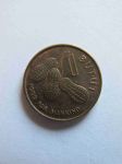 Монета Гамбия 1 бутут 1974