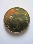 Монета Гамбия 10 бутут 1998