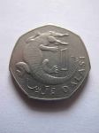 Монета Гамбия 1 даласи 1998