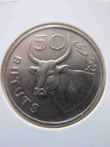 Гамбия 50 бутут 1971