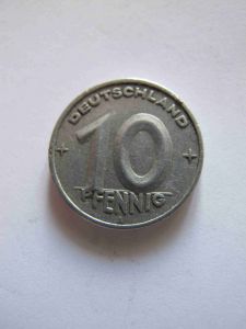 ГДР 10 пфеннигов 1948