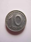Монета ГДР 10 пфеннигов 1952 E