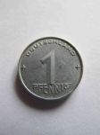Монета ГДР 1 пфенниг 1952 A