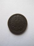 Монета Германия  1 пфенниг 1875 F