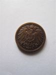 Монета Германия  1 пфенниг 1900 D