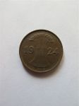Монета Германия  1 рейхспфенниг 1924 D