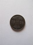 Монета Германия  1 рейхспфенниг 1929 A