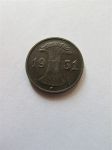 Монета Германия  1 рейхспфенниг 1931 F