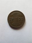 Монета Германия  1 рейхспфенниг 1933 A