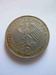 Монета Германия 2 МАРКИ 1989 J