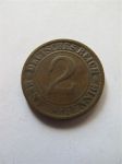 Монета Германия 2 рентенпфеннига 1924 J
