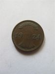 Монета Германия 2 рентенпфеннига 1924 J