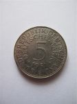 Монета Германия 5 МАРОК 1951 G Серебро