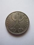 Монета Германия 5 МАРОК 1951 G Серебро