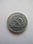 Монета Германия 50 пфеннигов 1920 D
