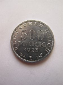 Германия 500 МАРОК 1923 E