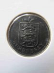 Монета Гернси 1 дубль 1893