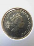 Монета Гернси 20 пенсов 1992