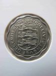 Монета Гернси 3 пенса 1956