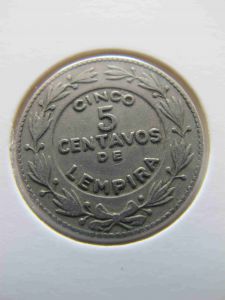 Гондурас 5 сентаво 1949