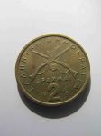 Монета Греция 2 драхмы 1978