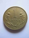 Монета Гренландия 1 крона 1957
