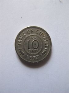 Гайана 10 центов 1971