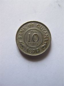 Гайана 10 центов 1976