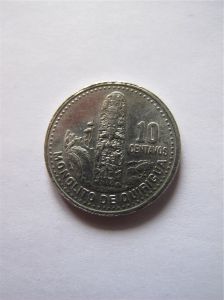 Гватемала 10 сентаво 2000