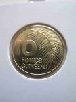 Монета Гвинея 10 франков 1985