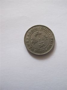 Монета Гонконг 50 центов 1967