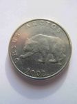 Монета Хорватия 5 кун 2002