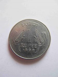 Индия 1 рупия 1999 C