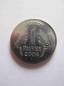 Индия 1 рупия 2004 B